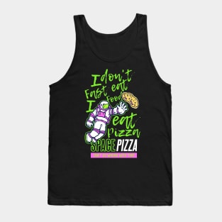 Astronaut Pizza Tank Top